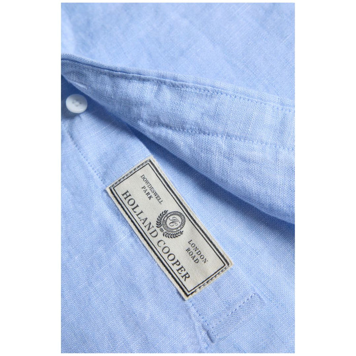 Regular Fit Mens Linen Shirt