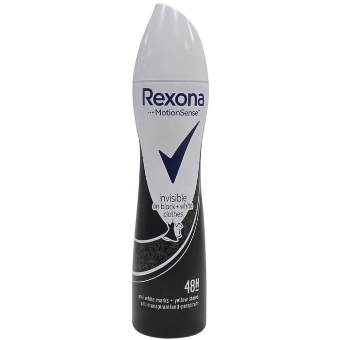 Rexona Motionsense Invisible on Black and White Clothes 48H Deodorant Spray - 200ml