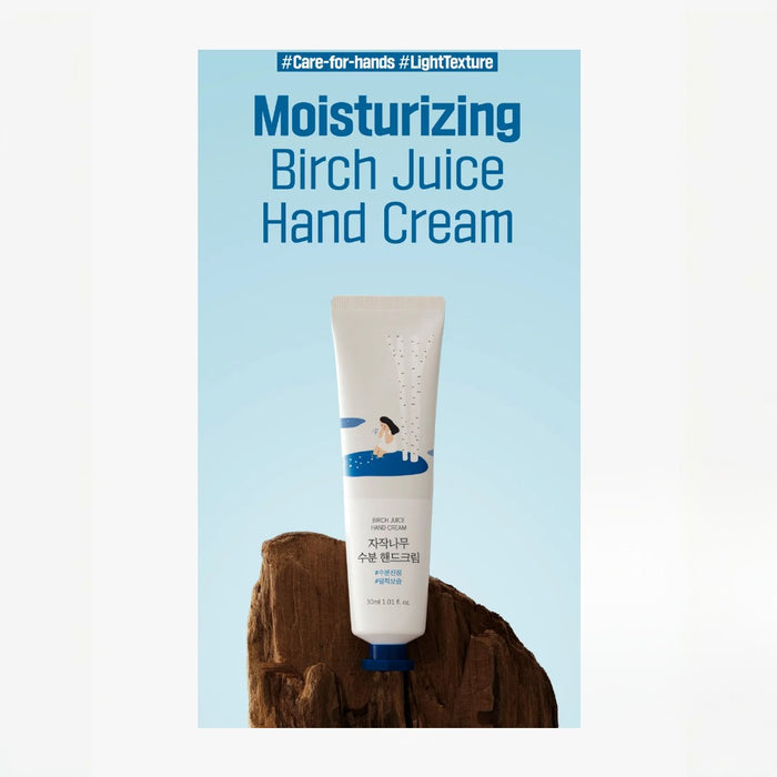 Round Lab Birch Juice Hand Cream 30ml | VGLE Beauty Canada