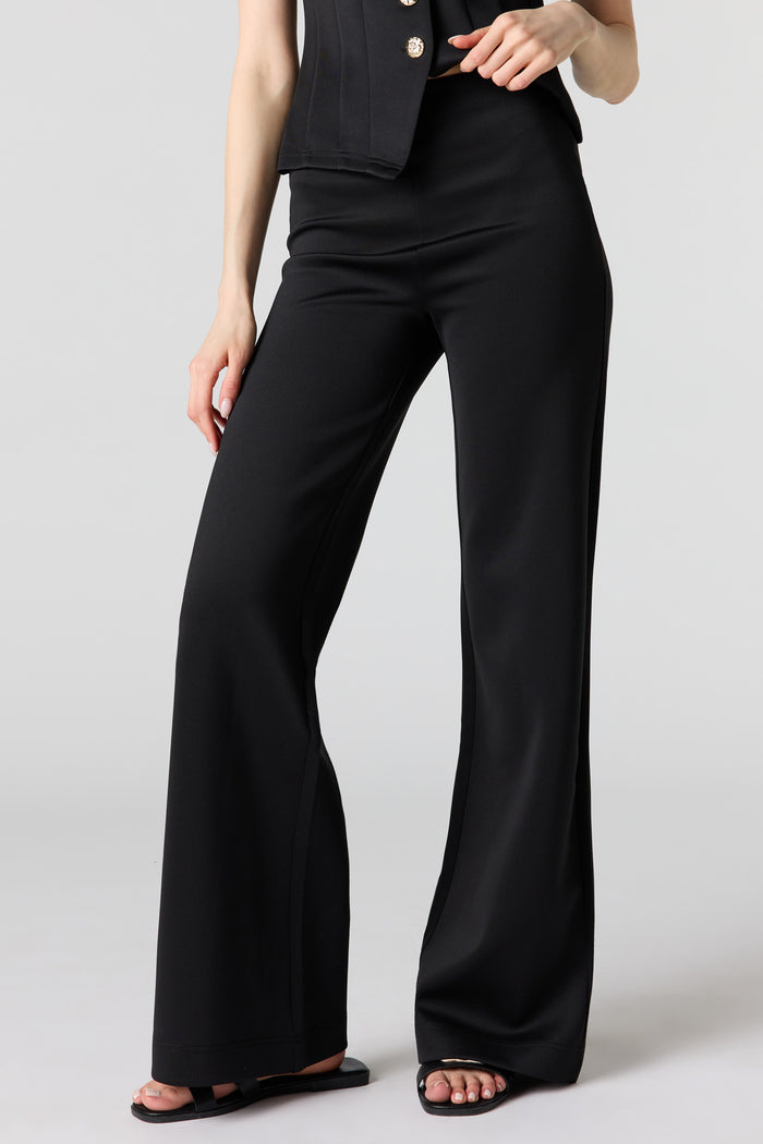 Scuba Wide Leg Dress Pant