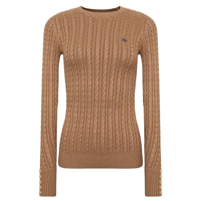 Seattle Cable Crew Neck Womens Jumper