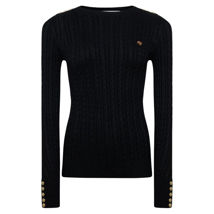 Seattle Cable Crew Neck Womens Jumper