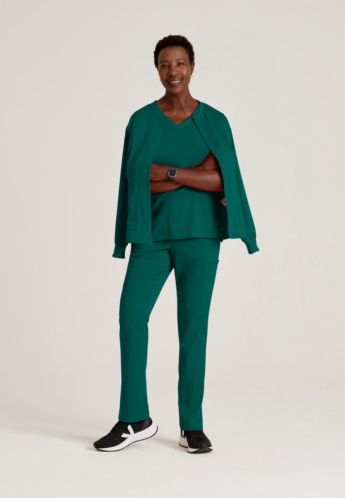Serena Top - Hunter Green - Grey's Anatomy Scrubs