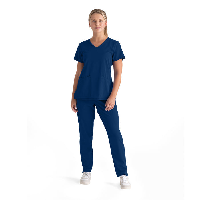 Serena Top - Indigo - Grey's Anatomy Scrubs