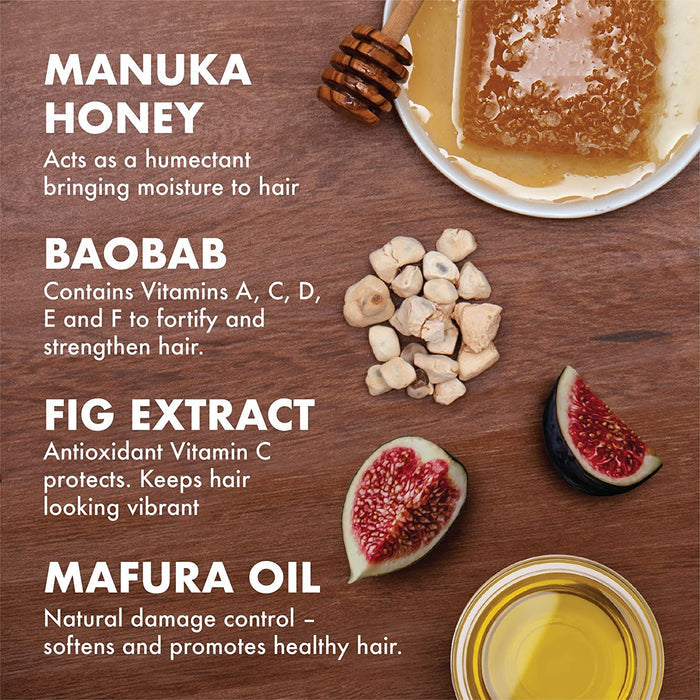 SHEA MOISTURE Manuka Honey And Mafura Oil Shampoo شامبو عسل المانوكا وزيت المافورا للترطيب المكثف من شيا مويستر