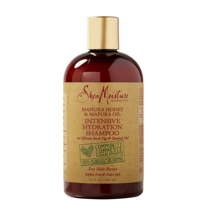 SHEA MOISTURE Manuka Honey And Mafura Oil Shampoo شامبو عسل المانوكا وزيت المافورا للترطيب المكثف من شيا مويستر