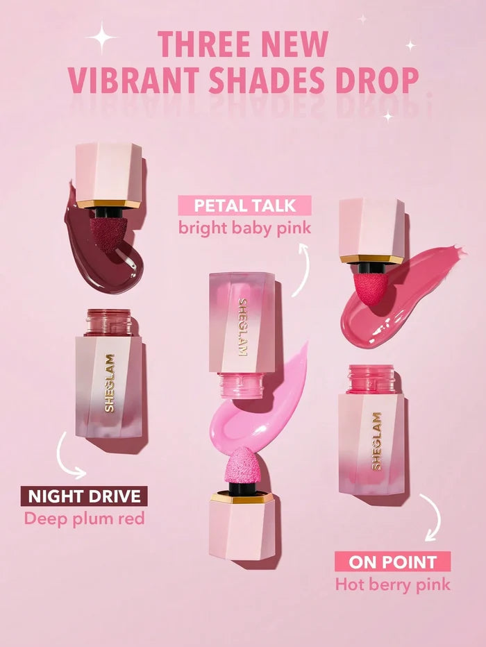 Sheglam Color Bloom Liquid Blush - On Point