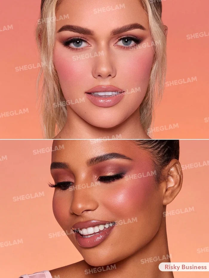 Sheglam Color Bloom Liquid Blush Matte Finish - Risky Business