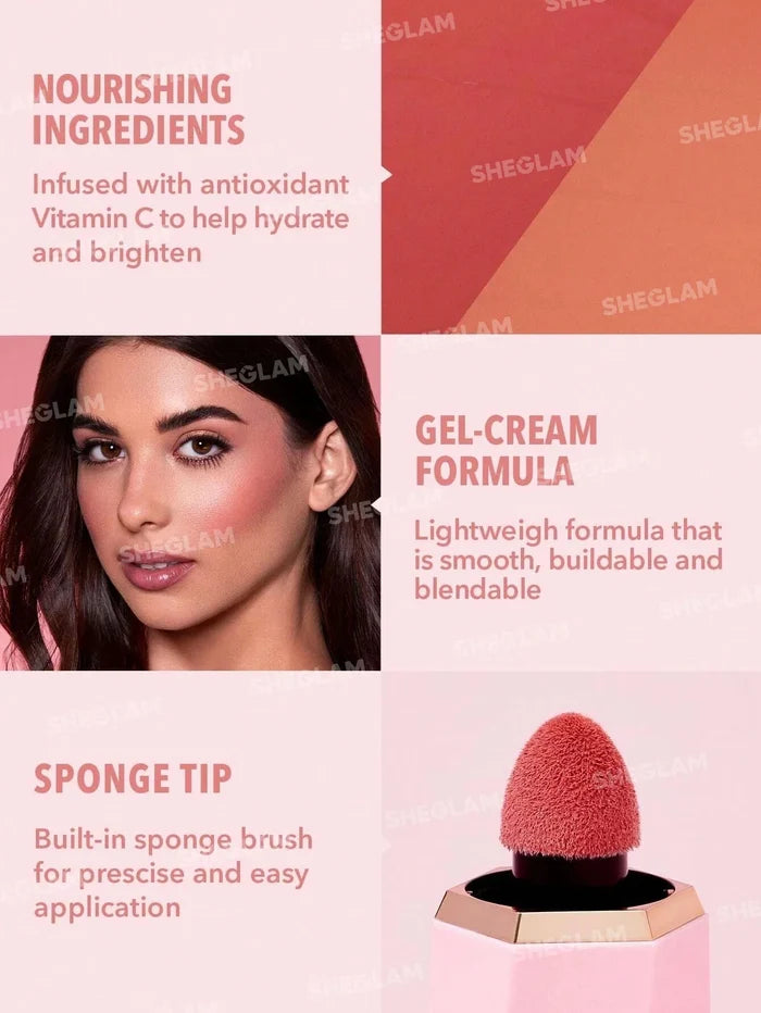 Sheglam Color Bloom Liquid Blush Matte Finish - Rose Ritual