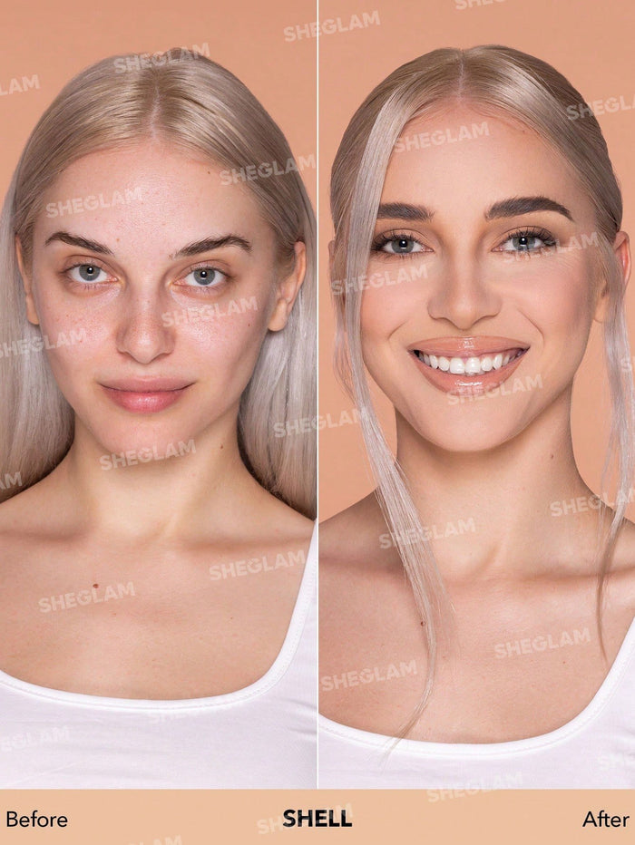 Sheglam Complexion Pro Long Lasting Breathable Matte Foundation - shell