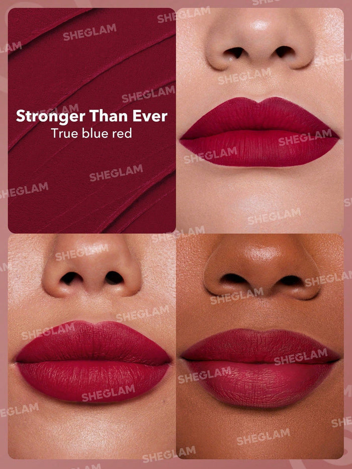 Sheglam Dynamatte Boom Long-lasting Matte Lipstick - Stronger Than Ever