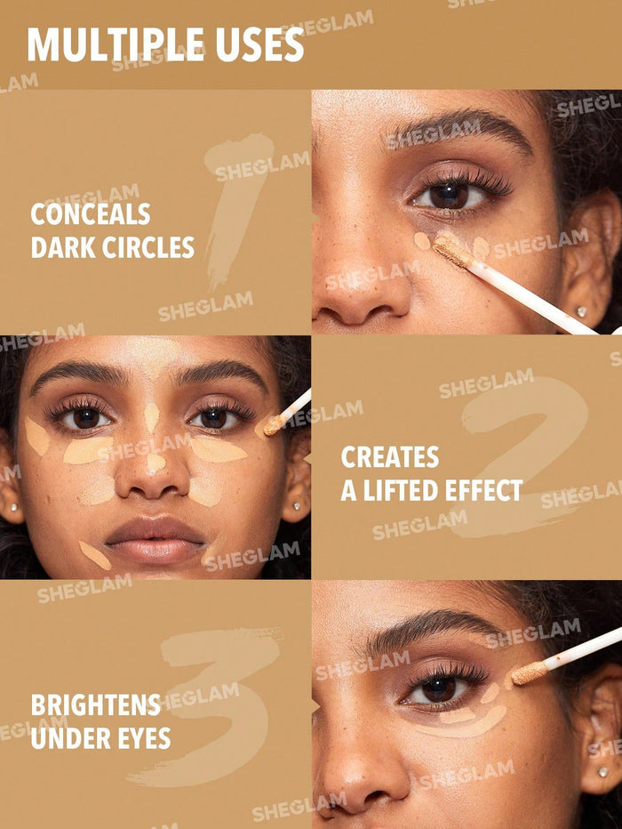 Sheglam Like Magic 12HR Full Coverage Concealer 3.8g -Shell