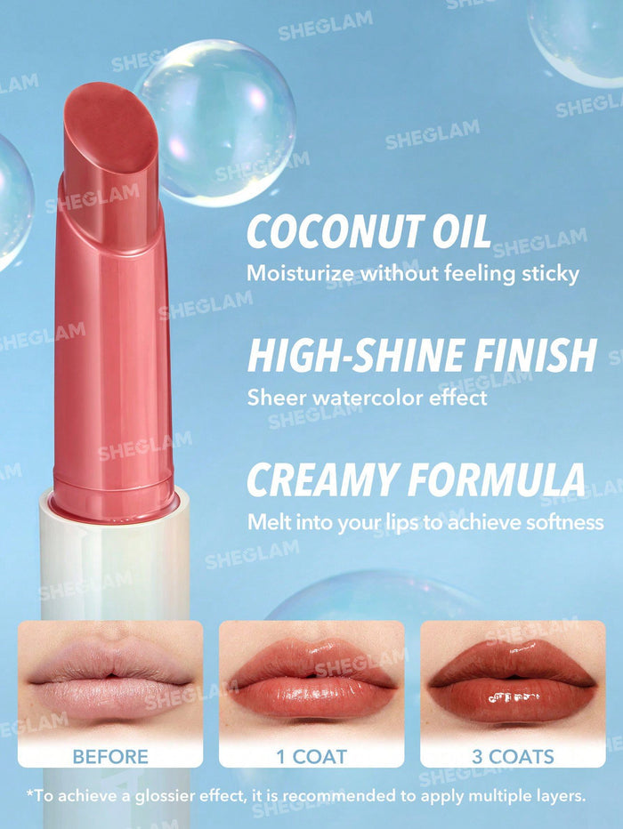 Sheglam Pout-Perfect Shine Lip Plumper -Pink Flamingo