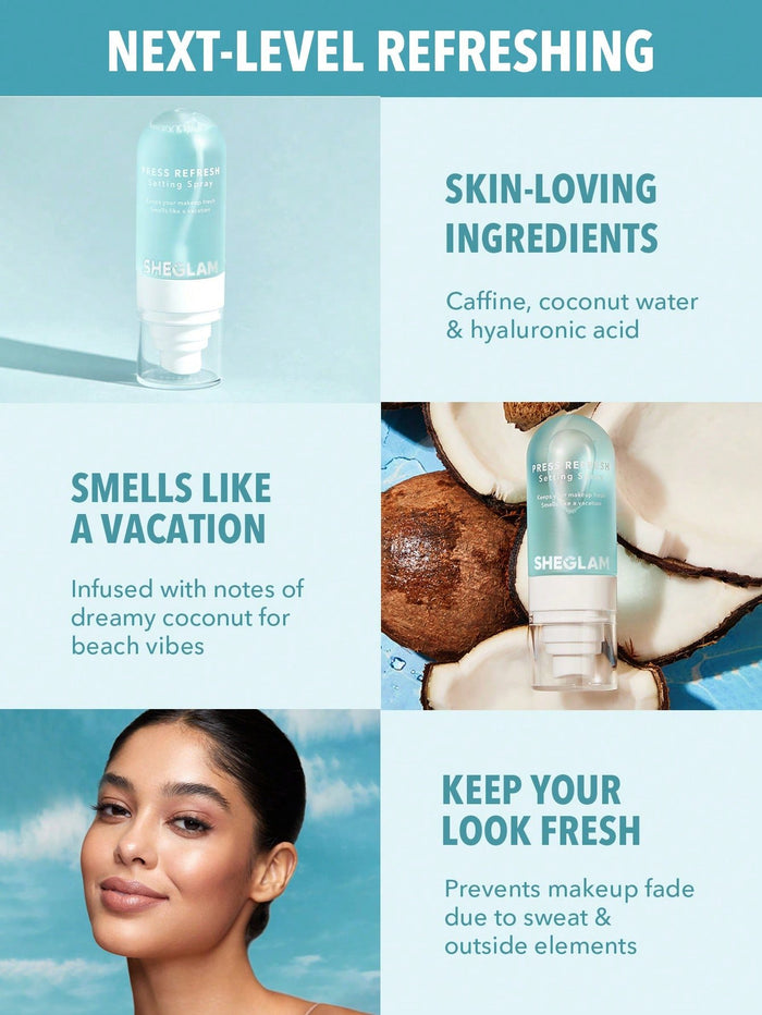 Sheglam Press Refresh Setting Spray- 55ml