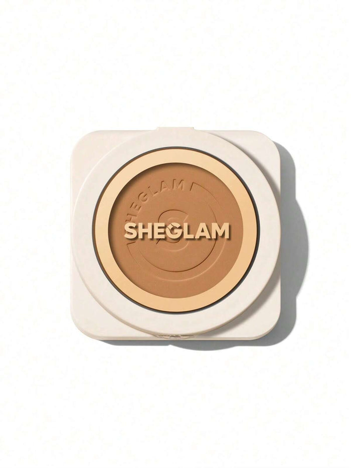 Sheglam Skin-Focus High Coverage Powder Foundation – Almond