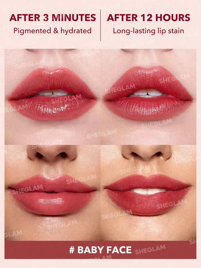 Sheglam Take A Hint Lip Tint - Baby Face(Buy 1 Get 1)