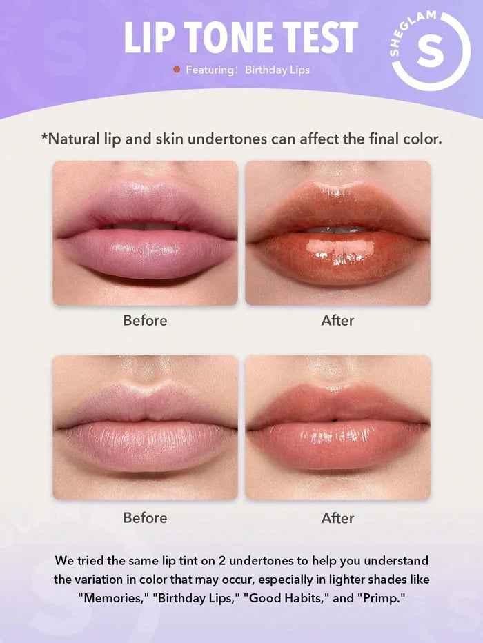 Sheglam Take a Hint Lip Tint - Good Habits (Buy 1 Get 1) (Expiry: 09/11/2026)