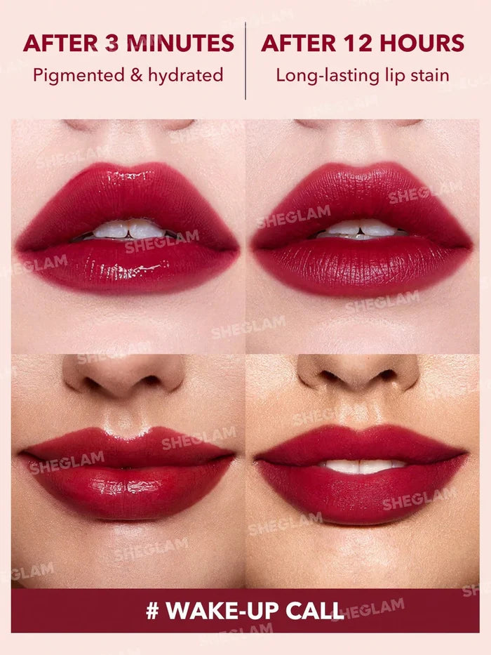 Sheglam Take A Hint Lip Tint - Wake-up Call (Buy 1 Get 1)