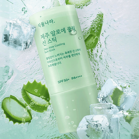 [Shingmulnara] Jeju Aloe Cooling Sun Stick SPF 50+ PA++++ 19g - Ballagrio