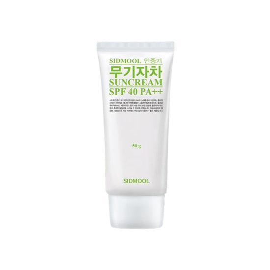 [SIDMOOL] MIN JUNG GI Physical Sunscreen SPF 40 PA++ 50g - Ballagrio