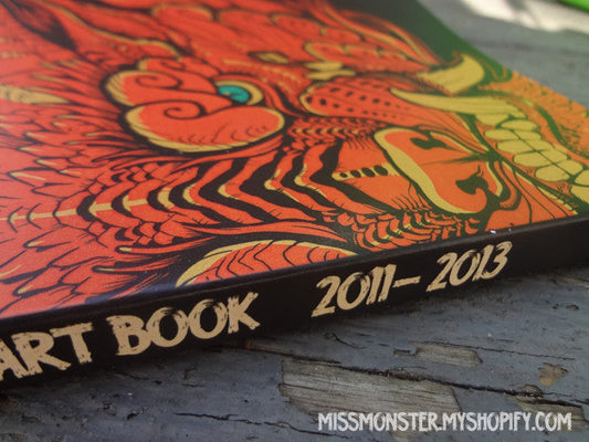 SIGNED + SKETCH MISSMONSTER ARTBOOK 2013