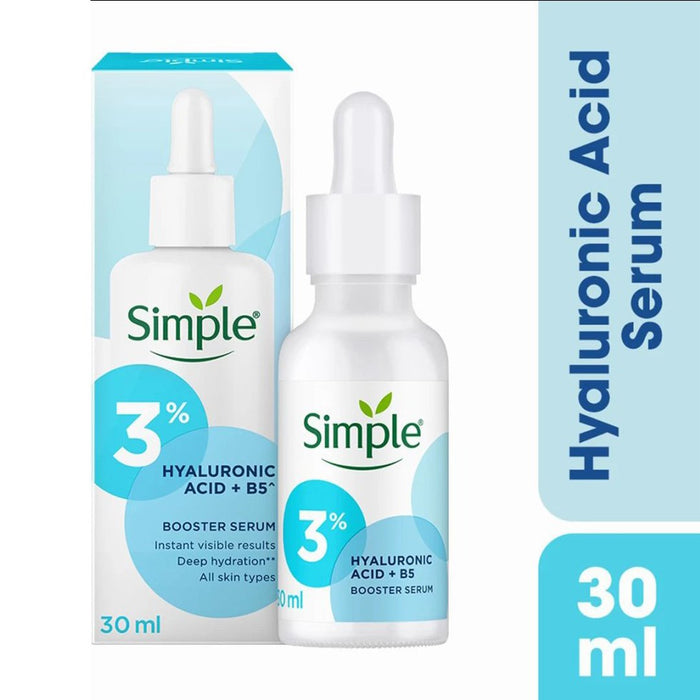 Simple Booster Serum 3% Hyaluronic Acid and B5 -30ml