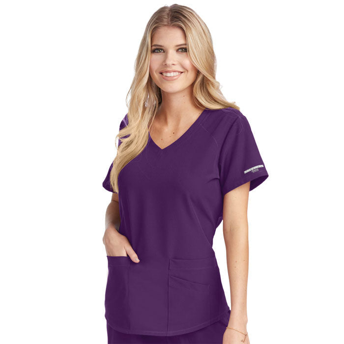 Skechers Vitality Breeze V-Neck Scrub Top