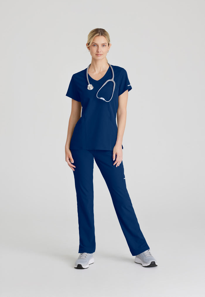 Skechers™ Women's Reliance 3-Pocket Crossover V-Neck Scrub Top