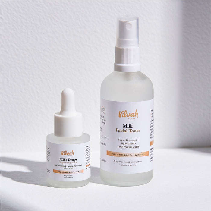 vilvah skin hydration combo - serum and toner