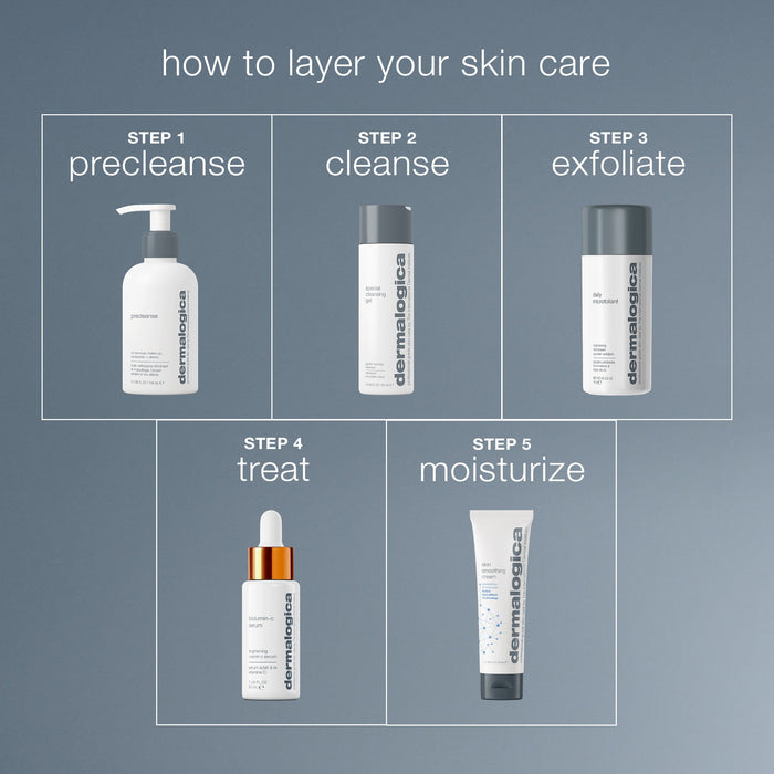 skin smoothing cream routine