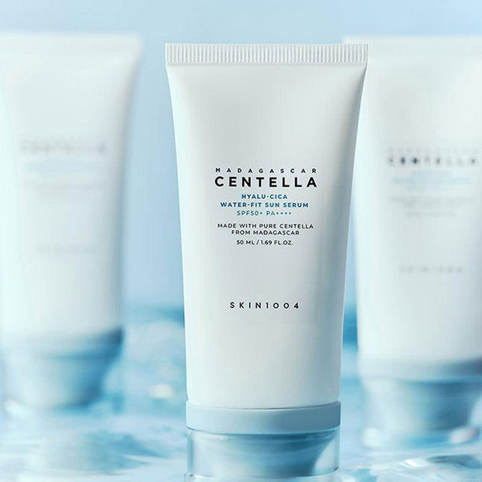 [SKIN1004] Madagascar Centella Hyalu-Cica Water-Fit Sun Serum Twin Pack (1+1) SPF 50+ PA++++ 50ml*2EA - Ballagrio