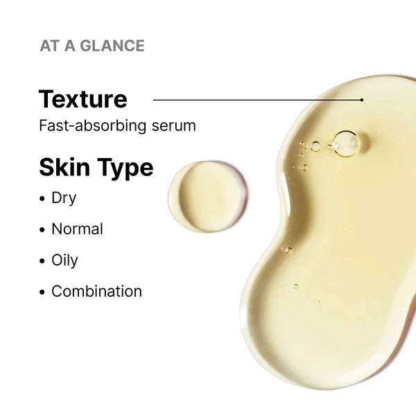 SkinCeuticals C + AHA fast-absorbing serum texture for dry, normal, oily and combination skin