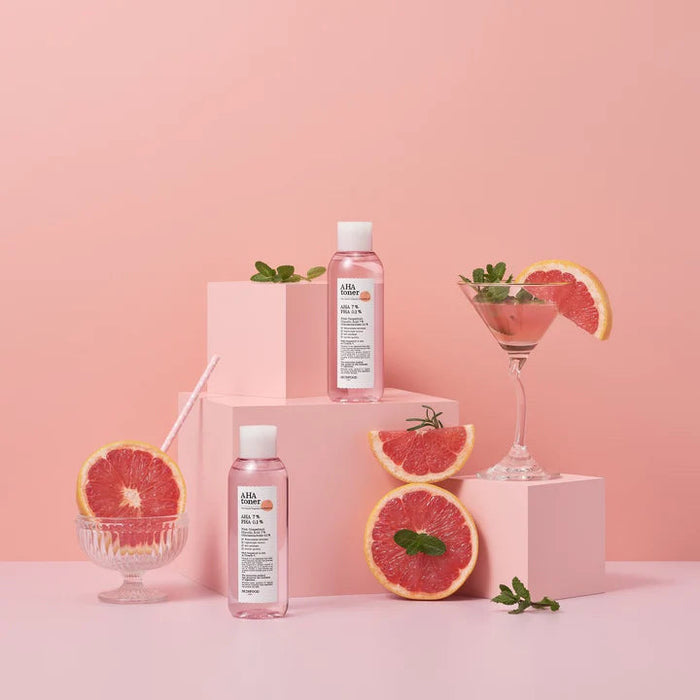 SKINFOOD AHA Toner Citrus Paradisi Grapefruit Fruit Extract 0.1% AHA 7% PHA 0.1%