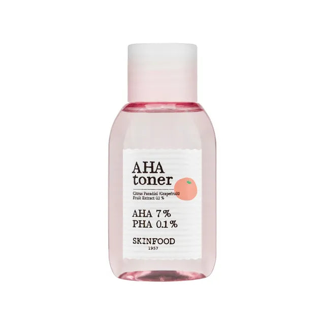 SKINFOOD AHA Toner Citrus Paradisi Grapefruit Fruit Extract 0.1% AHA 7% PHA 0.1%
