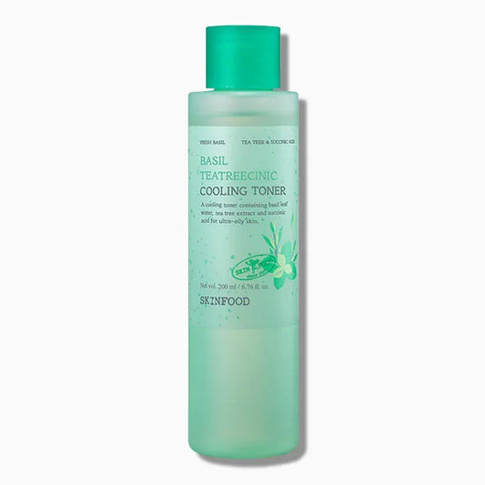 [SKINFOOD] Basil Teatreecinic Cooling Toner 200ml - Ballagrio
