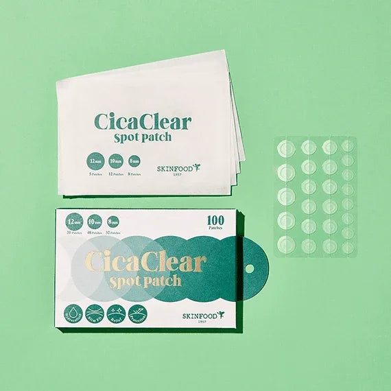 [SKINFOOD] Cica Clear Spot Patch (4 pieces, 100 patches) 1EA - Ballagrio