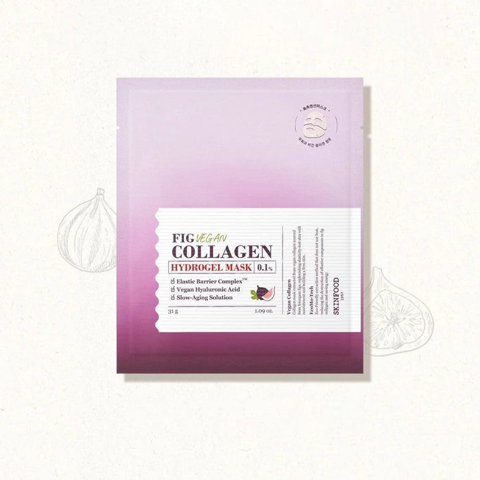 [SKINFOOD] Fig Vegan Collagen Hydrogel Mask 31g*5EA - Ballagrio