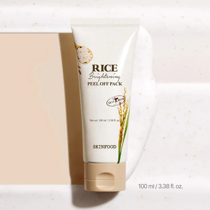 [SKINFOOD] Rice Brightening Peel Off Pack 100ml - Ballagrio