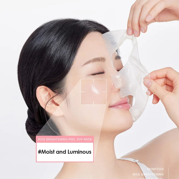 [SKINFOOD] Rice Brightening Peel Off Pack 100ml - Ballagrio