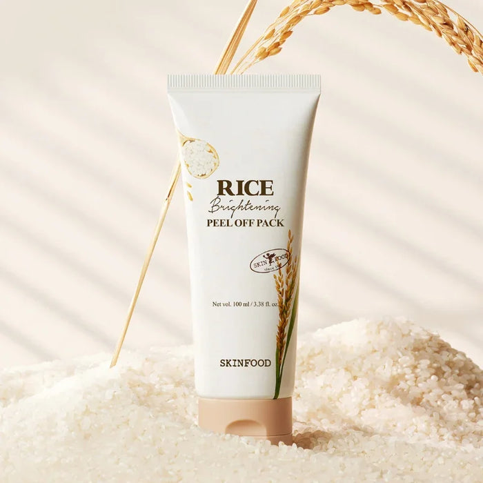 [SKINFOOD] Rice Brightening Peel Off Pack 100ml - Ballagrio