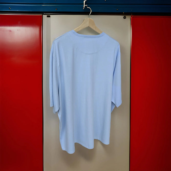 Sky Blue Cotton Sweatshirt Half Sleeve (100% Cotton) -