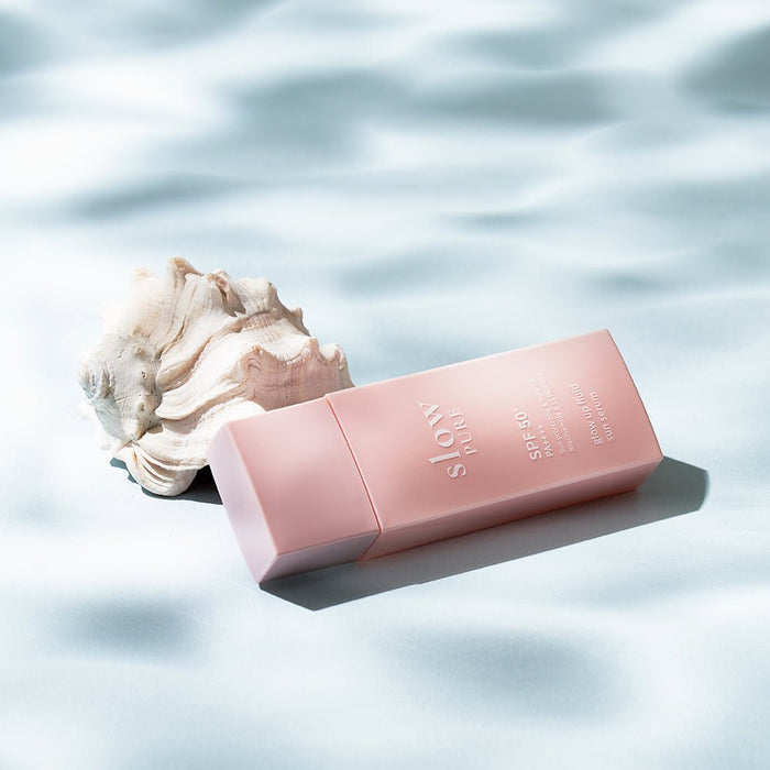 slowpure glow up fluid sun serum SPF50+ PA++++ 50ml - Komiko Beauty