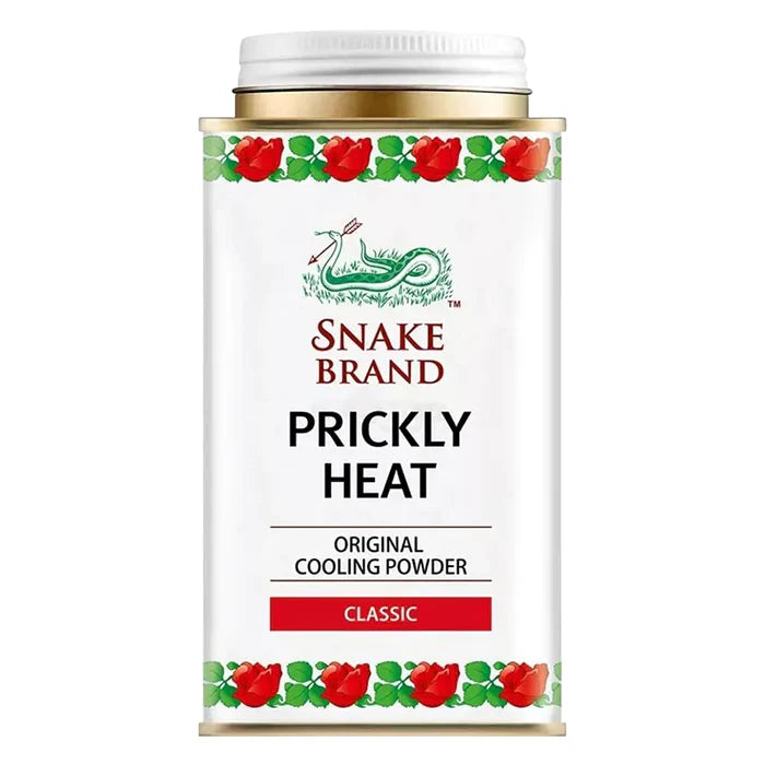 Snake Brand Prickly Heat Original Cooling Powder Classic - 140g