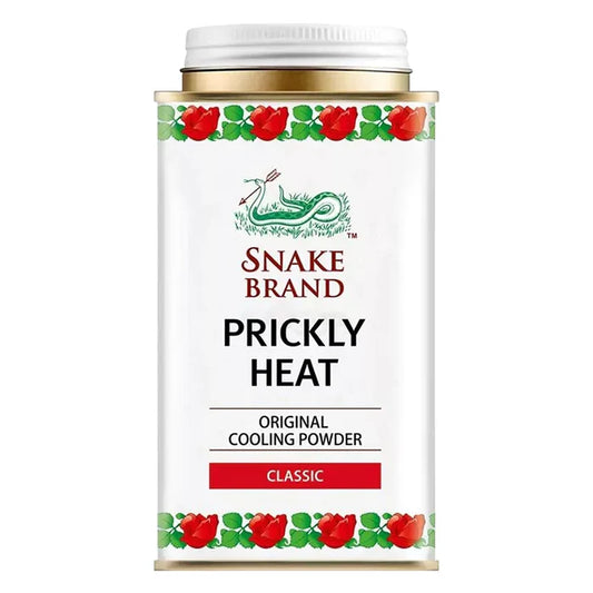Snake Brand Prickly Heat Original Cooling Powder Classic - 140g