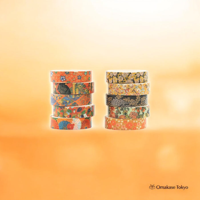 Songdao Washi Tape Set (10 Rolls)