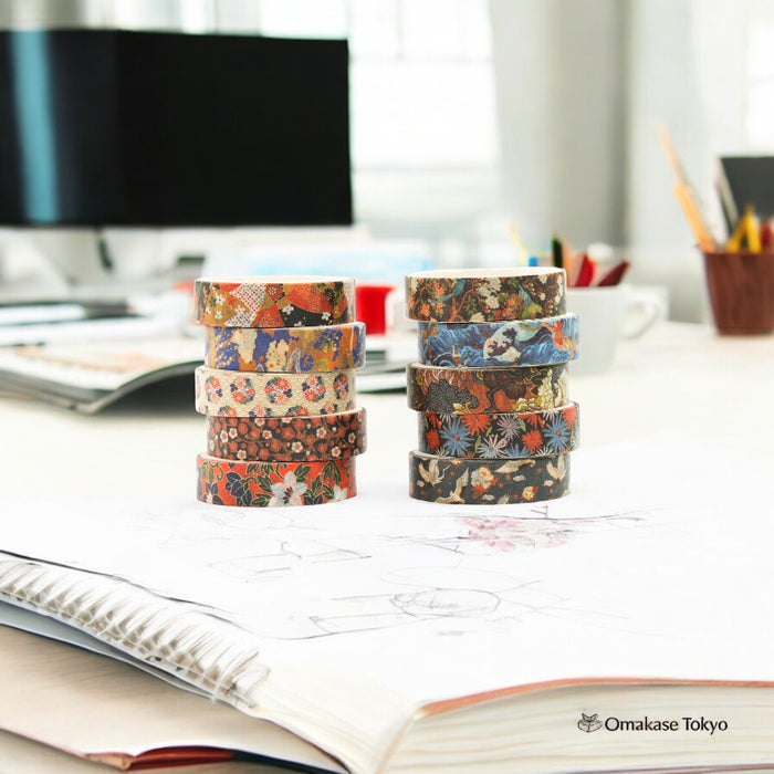 Songdao Washi Tape Set (10 Rolls)