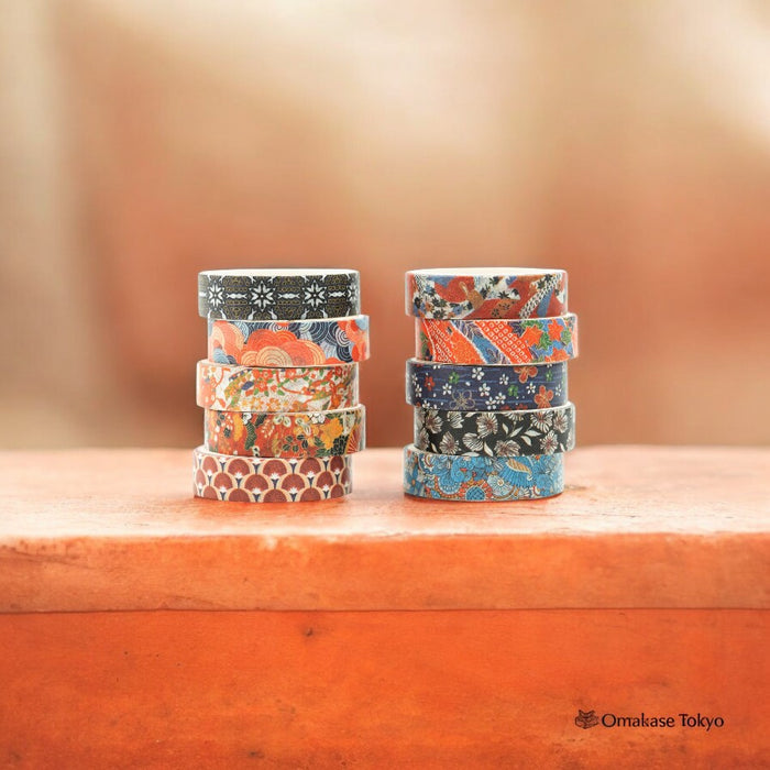 Songdao Washi Tape Set (10 Rolls)