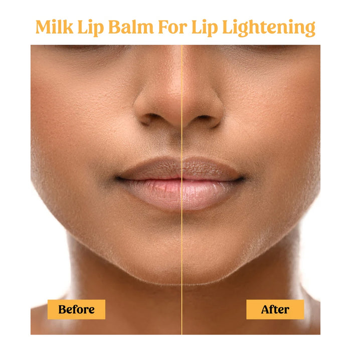 Vilvah milk lip balm for lip lightening