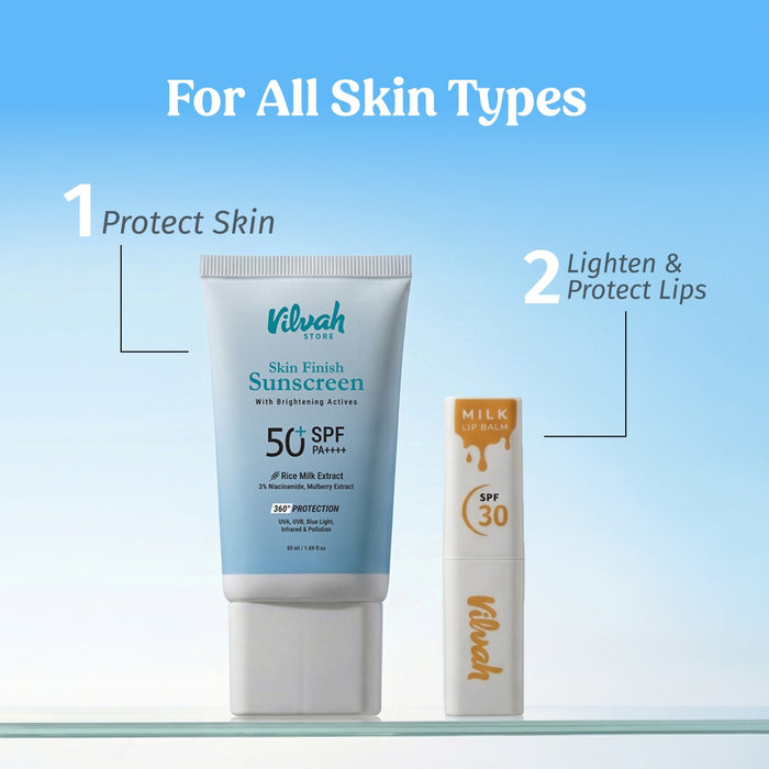 Vilvah SPF Combo suits for all skin types