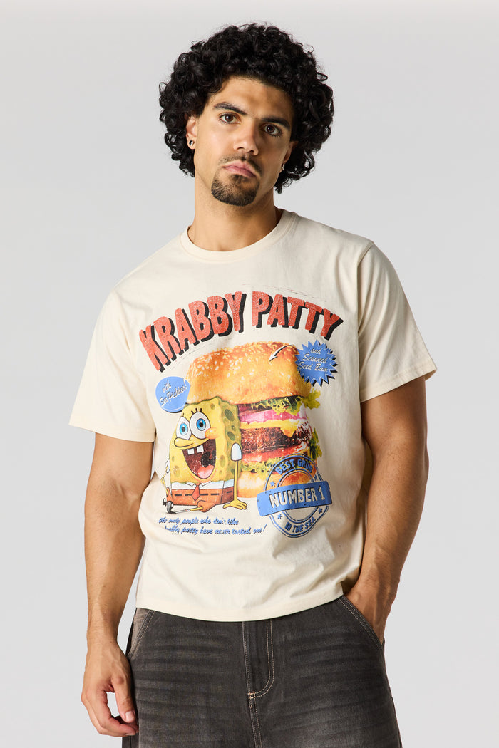 SpongeBob Krabby Patty Graphic T-Shirt